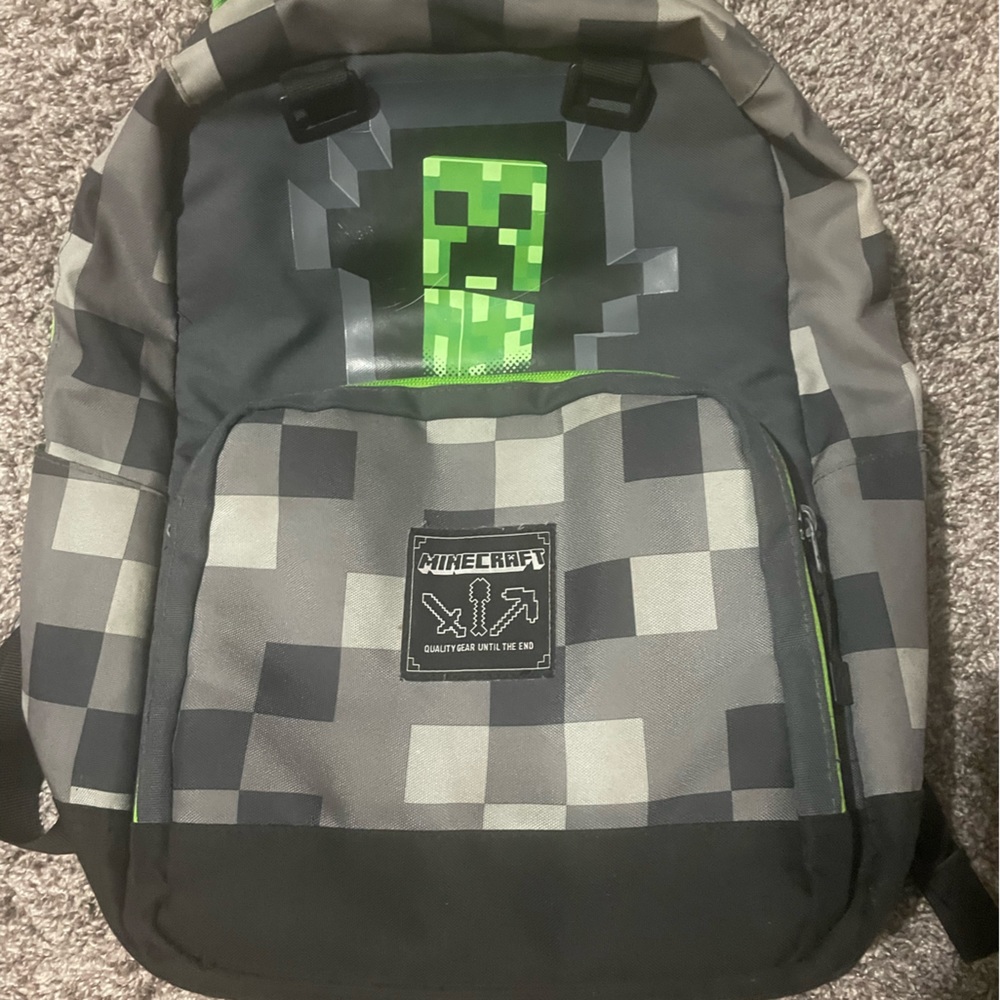 Minecraft book bag